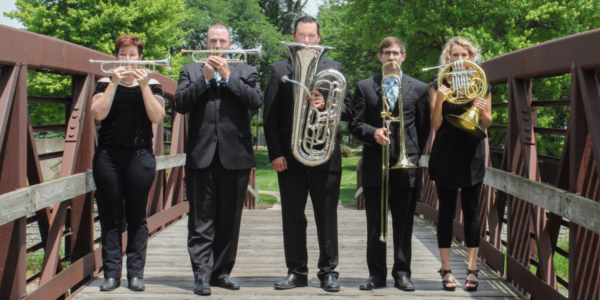 Photo of The Alliance Brass Group. Performing March 30th 2023 on the Main Stage at the Heider Center.